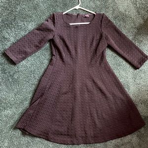 GUC The Limited Black Houndstooth Pattern Dress